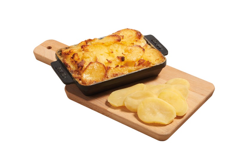 Pomme de terre cuite en rondelles