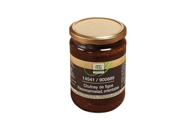 Chutney de figues au poivre de Penja