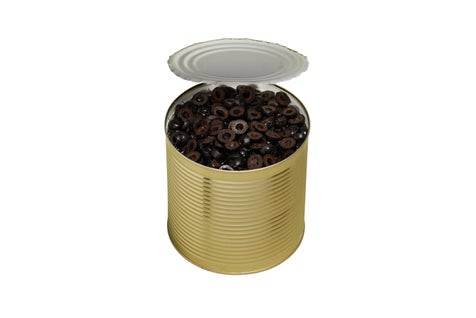 Olive noire en rondelles