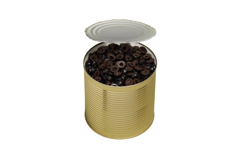 Olive noire en rondelles