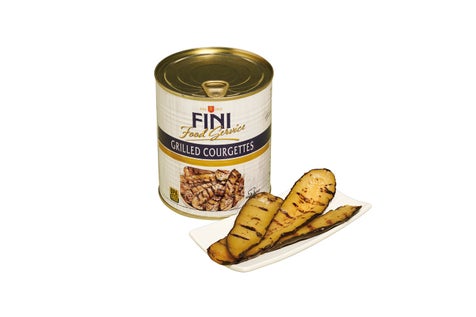 Courgette grillée, à l'huile