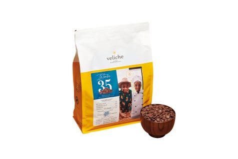Chocolat belge de couverture au lait Intense 35
