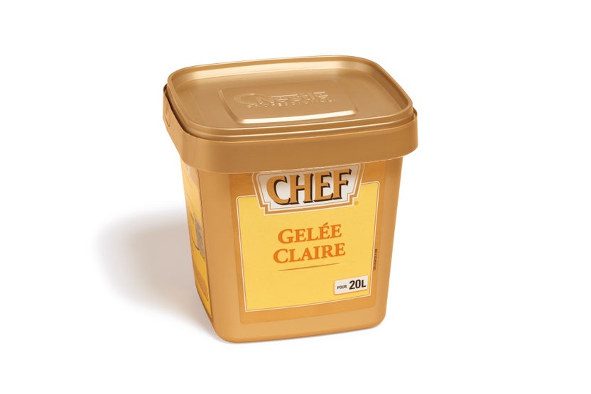 Gelée claire déshydratée