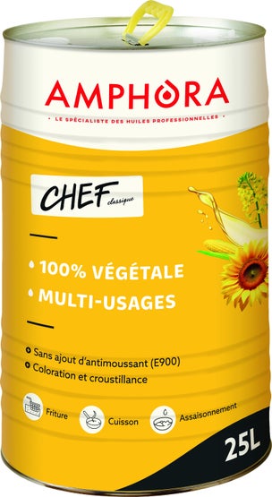 Huile végétale Chef