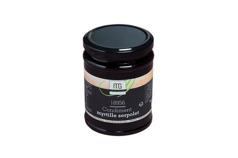 Condiment myrtille serpolet