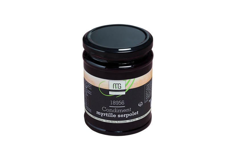 Condiment myrtille serpolet