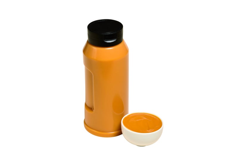 Gele currysaus