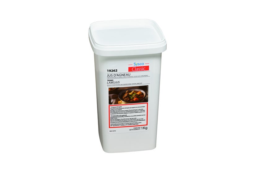 Jus d'agneau déshydraté