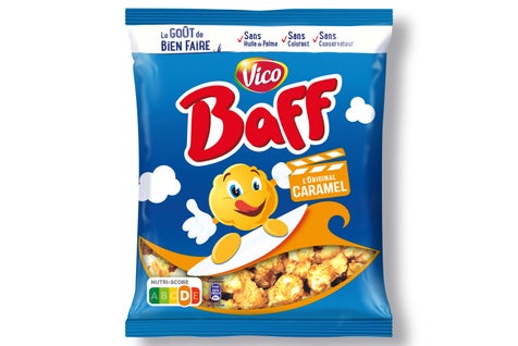 Pop corn caramel