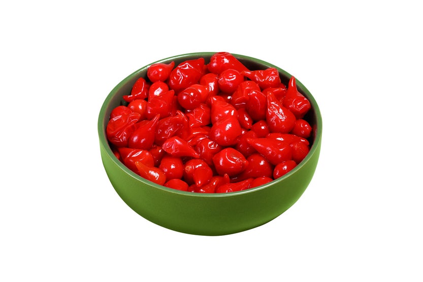 Gouttes de poivrons rouges