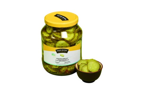 Cornichon aigre-doux en rondelles