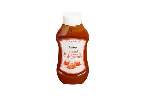 Nappage caramel beurre salé au sel de Guérande
