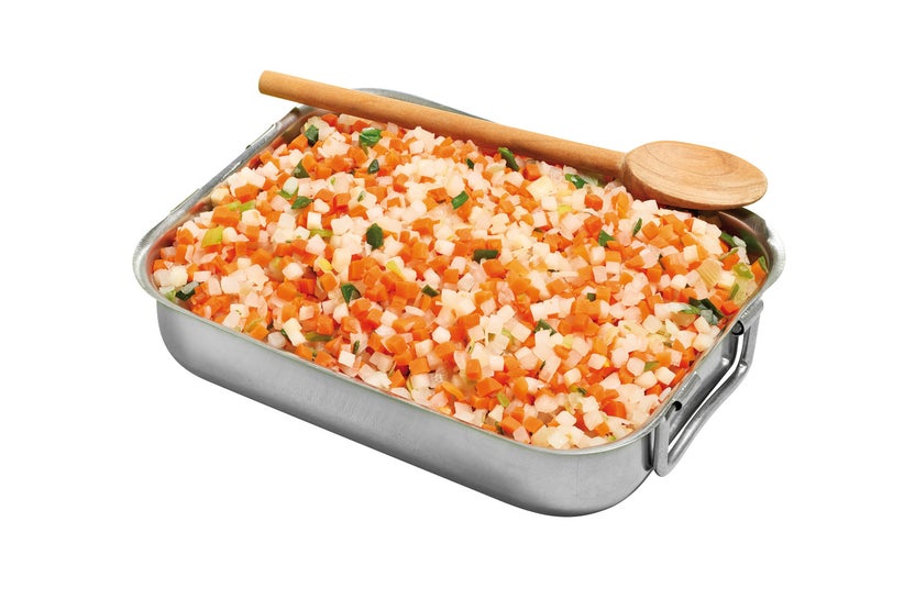 Brunoise de légumes