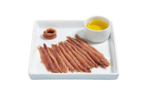 Filet d'anchois à l'huile