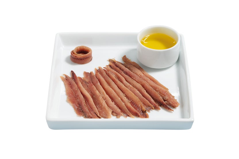 Filet d'anchois à l'huile