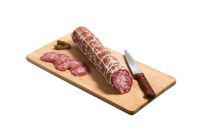 Saucisson sec d'Auvergne porc de montagne VPF IGP