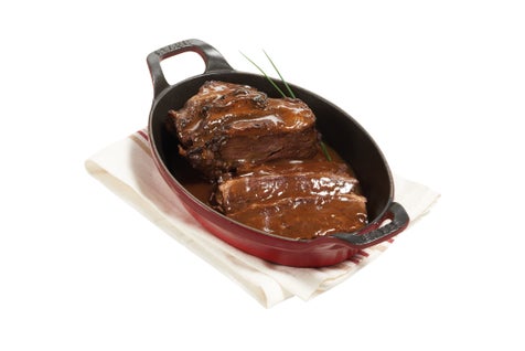 Joue de boeuf cuisinée en confit