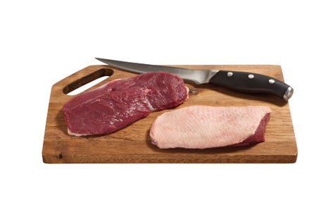 Filet de canette avec peau