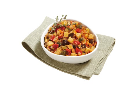 Tartarine de mini-ratatouille