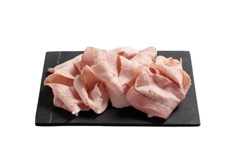 Chiffonnade de jambon rôti aux herbes