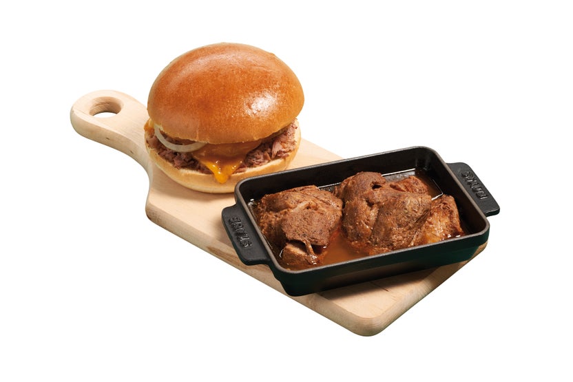 Pulled pork effiloché