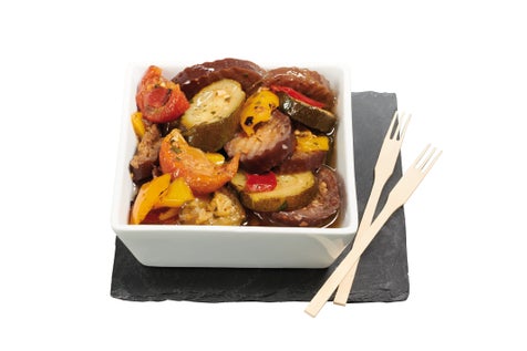 Légume grillé et mariné à l'italienne