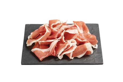 Chiffonnade de jambon sec espagnol