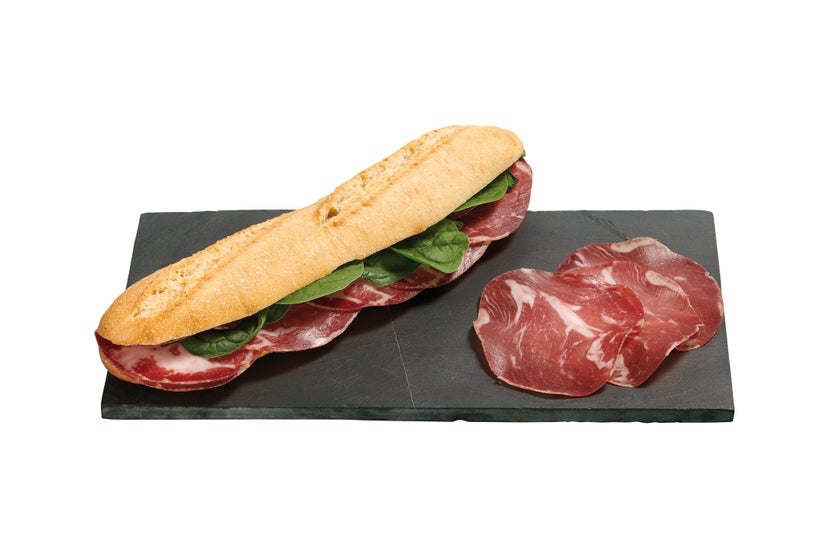 Coppa di parma BGA in sneetjes
