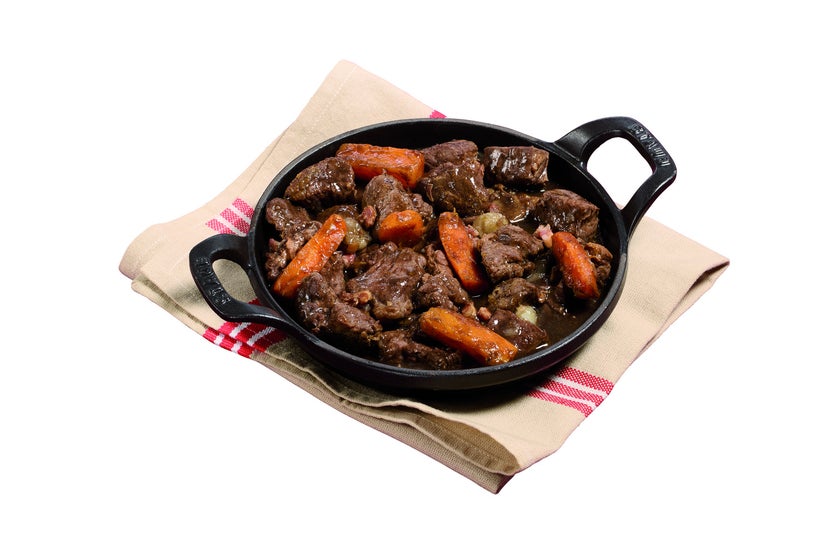 Runderstoverij Bourguignon met bourgognewijn