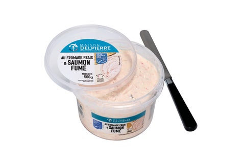 Tartinable fromage frais et saumon fumé