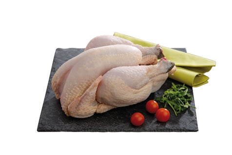 Poulet noir fermier Bretagne VF IGP Label Rouge