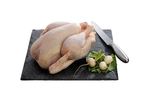 Poulet blanc fermier d'Ancenis Label Rouge