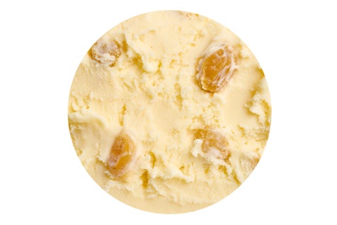 Crème glacée rhum-raisins au rhum des Antilles