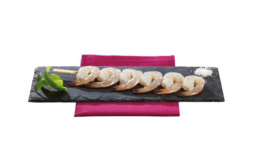 Brochette de crevettes