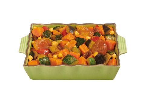 Tajine de légumes aux abricots