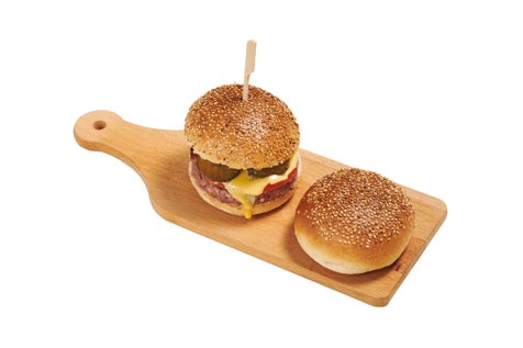 Pain bun's brioché tranché sésame