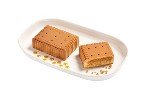 Biscuit trompe l'oeil spéculoos caramel
