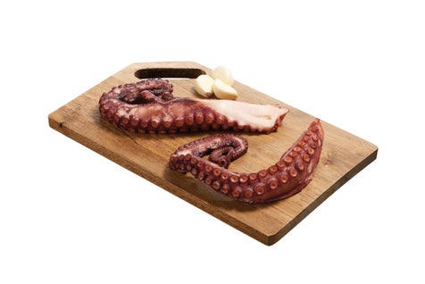 Tentacule de poulpe de Galice cuit