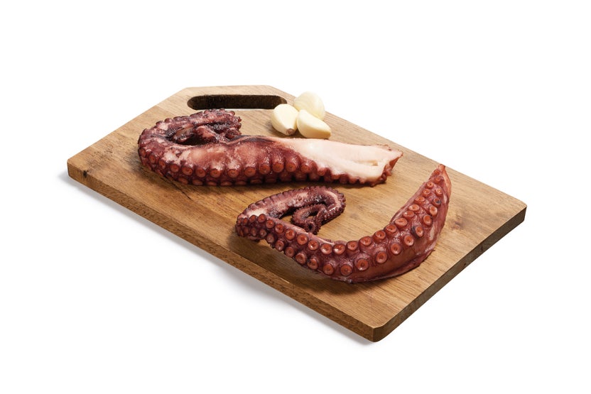 Tentacule de poulpe de Galice cuit