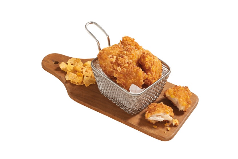 Crispy d'aiguillettes de poulet aux corn flakes VF
