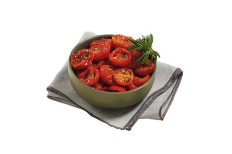 Demi-tomate cerise confite aux herbes