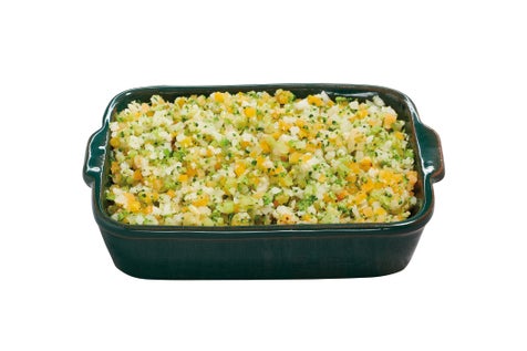 Brunoise de butternut, choux-fleur et brocoli cuit