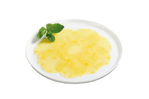 Carpaccio d'ananas