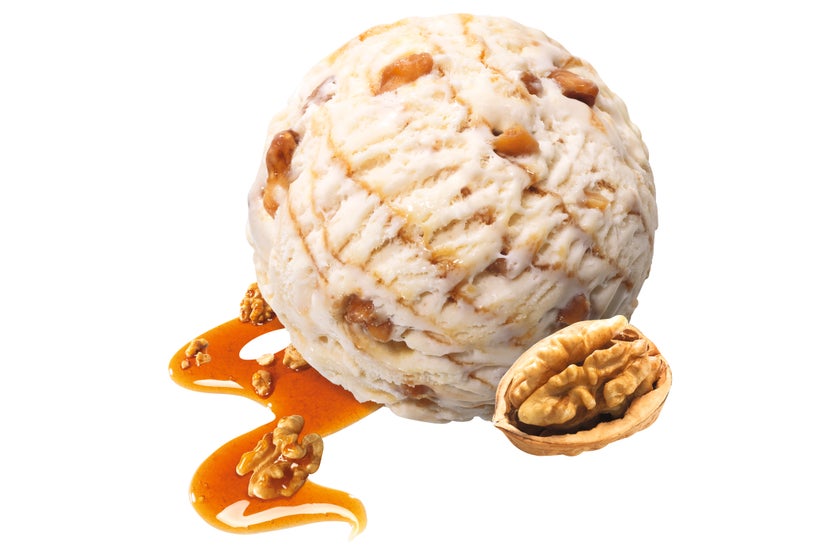 Crème glacée noix & sirop d'érable