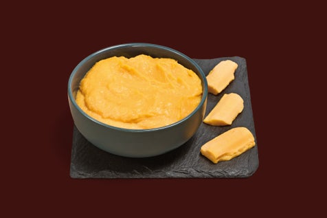 Purée de patate douce cuisinée à la crème