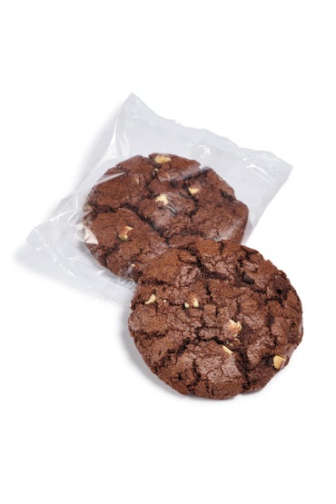 Maxi cookie cacao met 3 chocolades