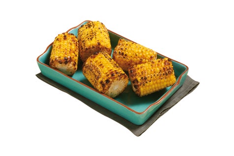 Demi-épi de maïs supersweet grillé