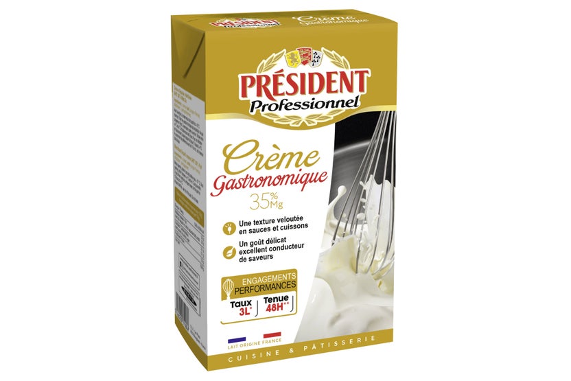 Crème liquide stérilisée UHT