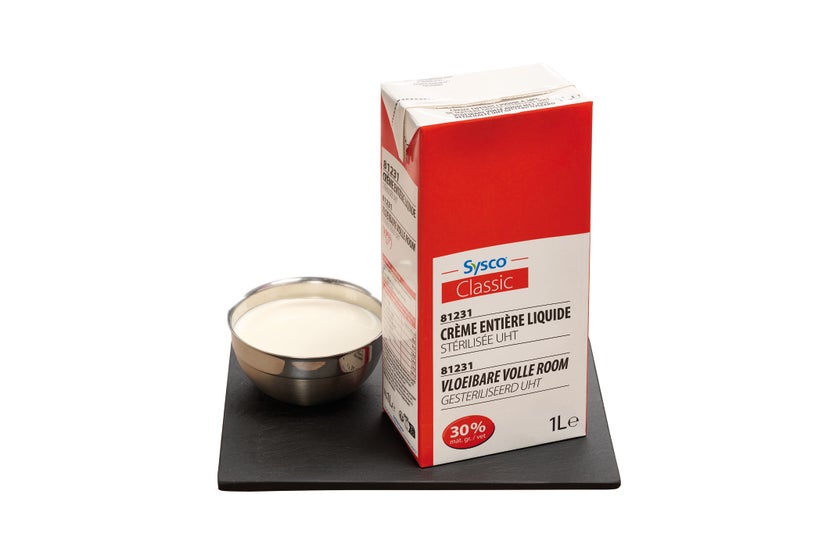 Crème liquide stérilisée UHT
