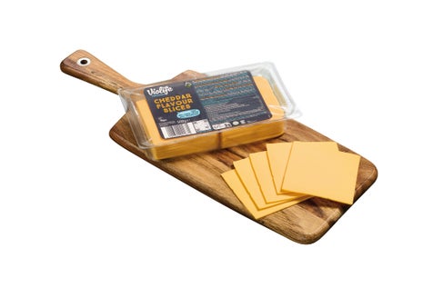 Tranche végétale saveur cheddar, Halal, Kasher